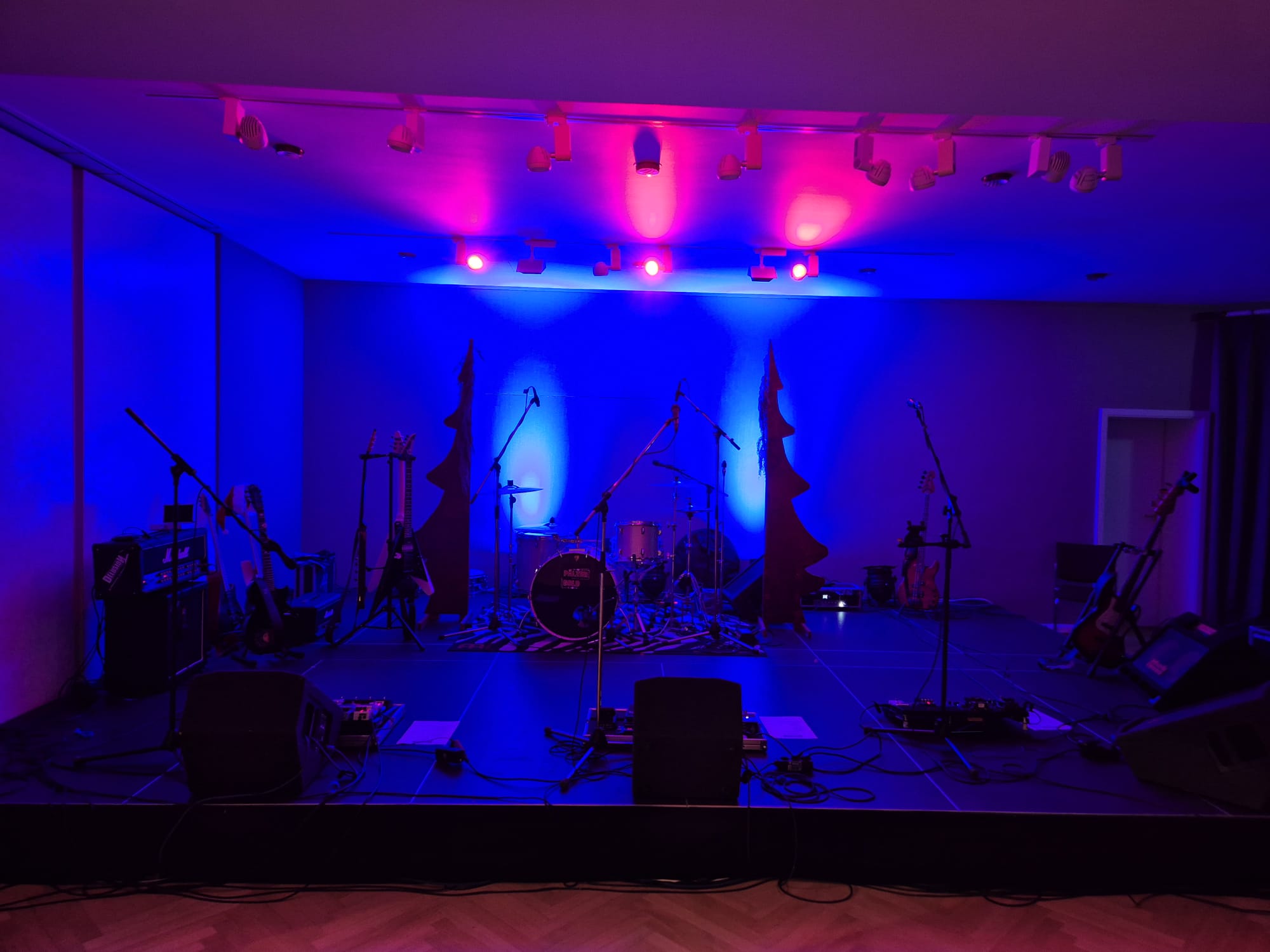 Bühne Adventssingen