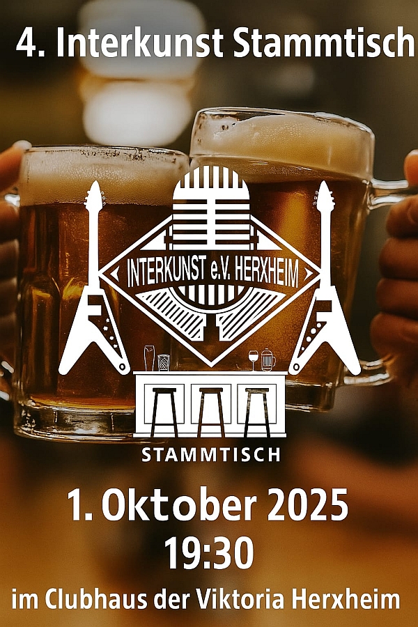 Werbung 4.n Stammtisch im Viktoria Herxheim